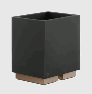 Стакан, Gessi, Rettangolo, шгв 105*85*125, цвет-чёрный/Copper Brushed PVD