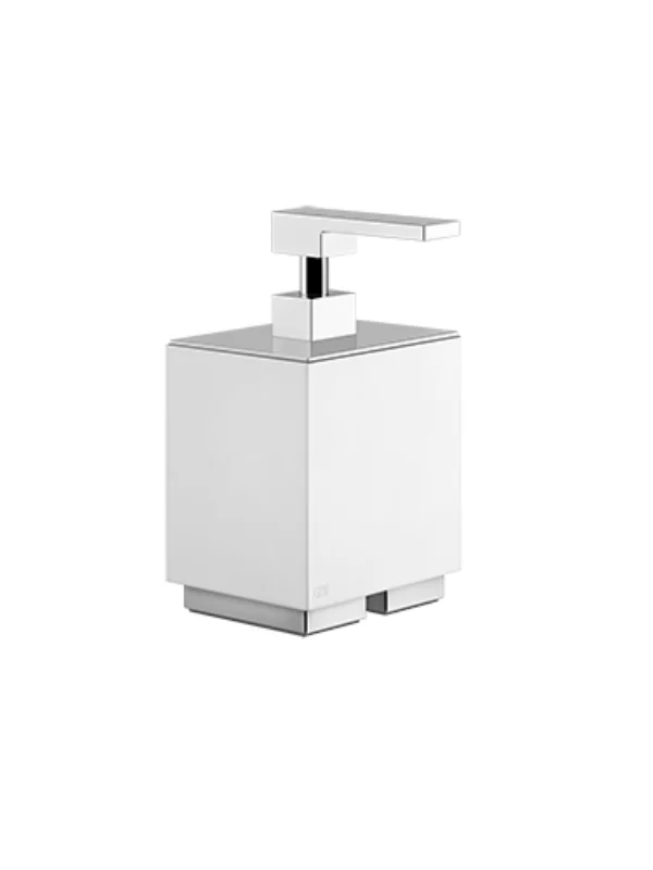 Дозатор для жидкого мыла, Gessi, шгв 105*118*183, белый, хром