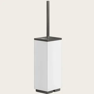 Ёршик, Gessi, Rettangolo, шгв 85*105*433, цвет колбы-белый, цвет-Black Metal Brushed PVD