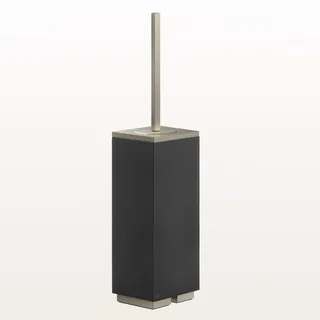 Ёршик, Gessi, Rettangolo, шгв 105*85*433, цвет колбы-черный, цвет-Finox Brushed Nickel