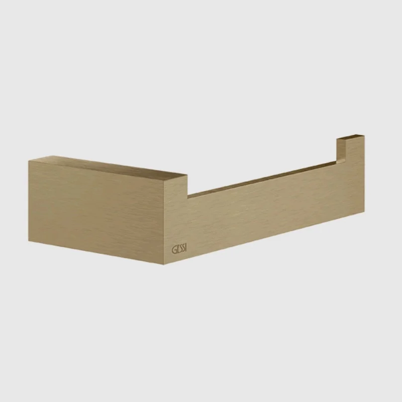 Бумагодержатель, Gessi, Rettangolo, шгв 155*75*35, цвет-Warm Bronze Brushed PVD