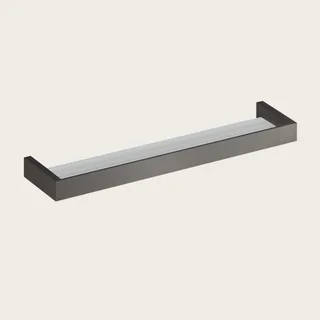 Полка, Gessi, Rettangolo, шгв 615*120*35, цвет-Black Metal Brushed PVD
