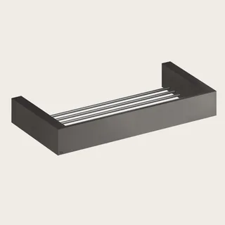 Полка, Gessi, Rettangolo, шгв 315*120*35, цвет-Black Metal Brushed PVD