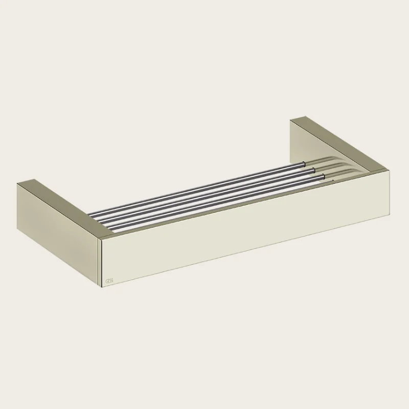 Полка, Gessi, Rettangolo, шгв 315*120*35, цвет-Nickel PVD