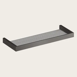 Полочка для душевых полотенец, Gessi, Rettangolo, цвет-Black Metal Brushed PVD — иконка