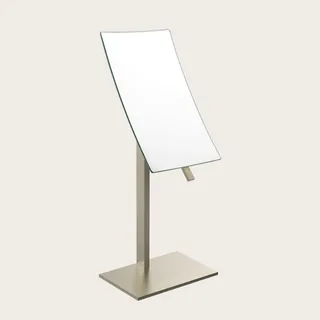 Косметическое зеркало, Gessi, Rettangolo, шгв 225*206*377, без подсветки, цвет-Finox Brushed Nickel