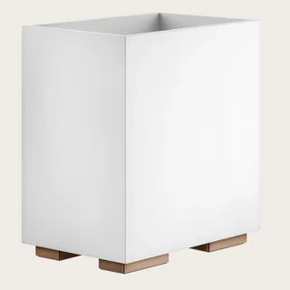 Корзина для бумаг, Gessi, Rettangolo, шгв 250*170*257, цвет-белая/Copper PVD — иконка