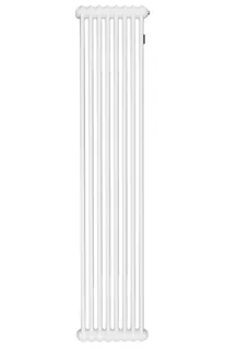 Радиатор трубчатый, Kermi, Standart, 2180-08-№12, цвет-RAL 9016, 3/4", крепления KLK