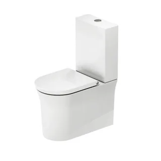 Унитаз, Duravit, White Tulip, напольный, шгв 360*650*420, HygieneGlaze, цвет-белый