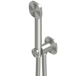 Душевой набор, Quadro design, Super, цвет-Steel Brushed — иконка