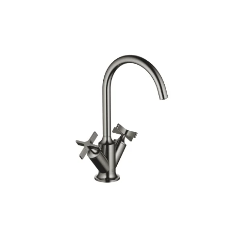 Смеситель для раковины, Dornbracht, Vaia, на раковину/столешницу, цвет-Dark Chrome
