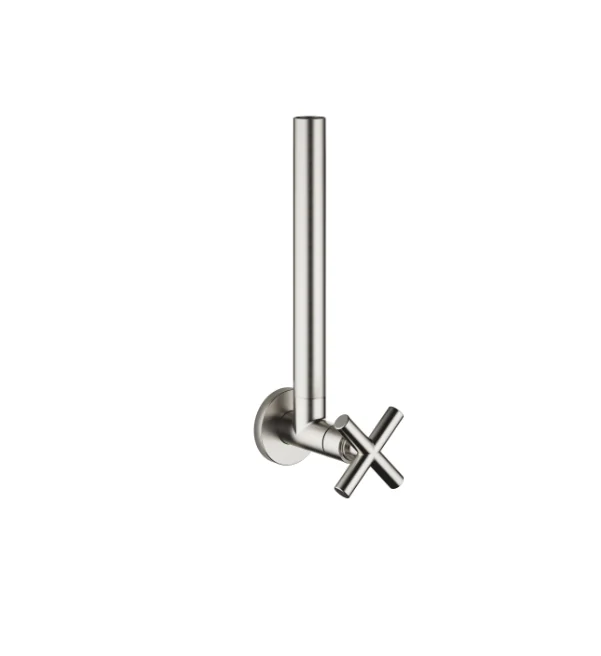 Вентиль, Dornbracht, Tara, запорный, 1/2", цвет-платина сатинированная