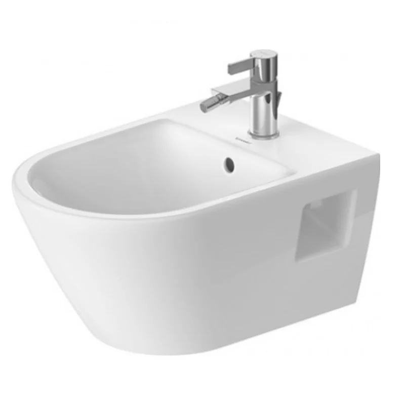 Биде, Duravit, D-Neo, подвесной, шгв 370*540*270, цвет-белый