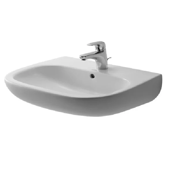 Раковина, Duravit, D-Code, шгв 600*460*150, отверстия для смесителя-1, цвет-белый (стар.арт 2310600000)