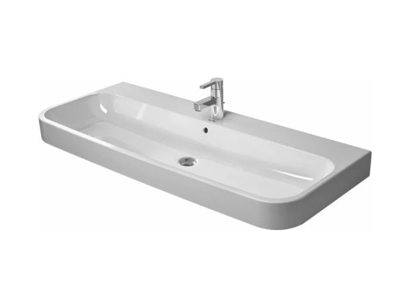 Раковина, Duravit, Happy D.2, шгв 1200*505*170, отверстия для смесителя-1, цвет-белый