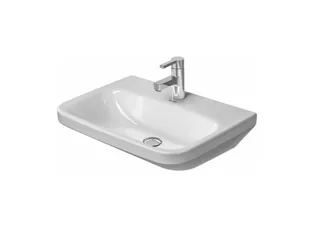 Раковина, Duravit, Durastyle, шгв 600*440*170, отверстия для смесителя-отсутствуют, цвет-белый — иконка