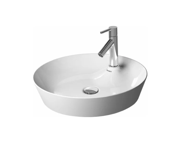 Раковина, Duravit, Cape Cod, шгв 480*480*100, отверстия для смесителя-1, цвет-белый