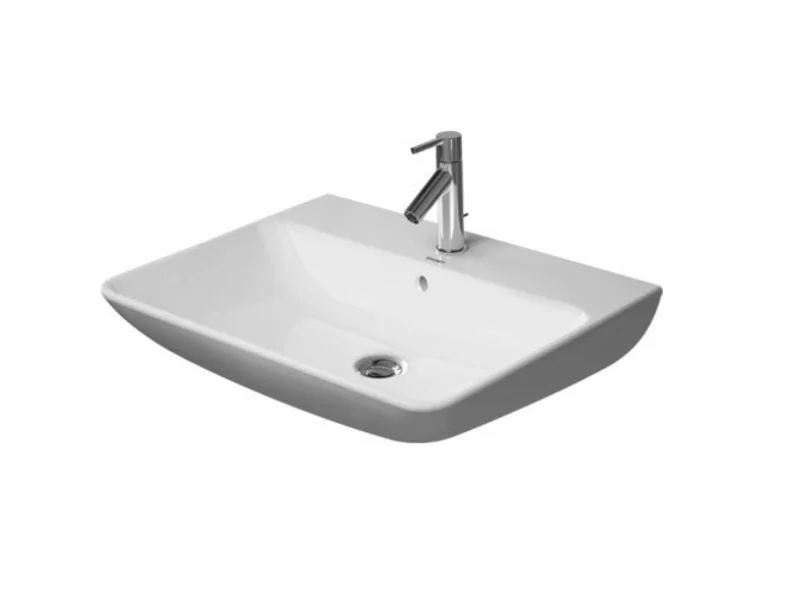 Раковина, Duravit, ME by Starck, шгв 650*490*180, отверстия для смесителя-1, цвет-белый