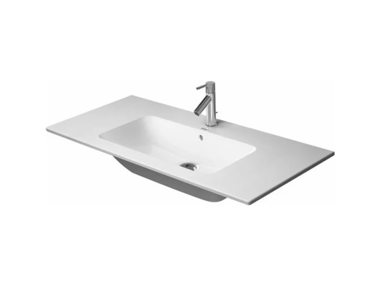 Раковина, Duravit, ME by Starck, шгв 1030*490*175, отверстия для смесителя-отсутствуют, цвет-белый