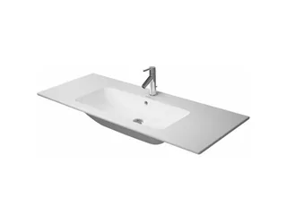 Раковина, Duravit, ME by Starck, шгв 1230*490*180, отверстия для смесителя-отсутствуют, цвет-белый