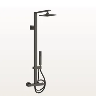 Душевая стойка, Gessi, Rettangolo, цвет-Black Metal Brushed PVD