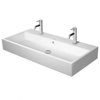 Раковина, Duravit, Vero Air, шгв 1000*470*170, шлифованная, отверстия для смесителя-2, цвет-белый