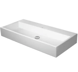 Раковина, Duravit, Vero Air, шгв 1000*470*170, отверстия для смесителя-отсутствуют, цвет-белый