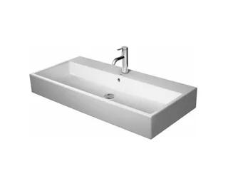 Раковина, Duravit, Vero Air, шгв 1000*470*170, отверстия для смесителя-отсутствуют, цвет-белый