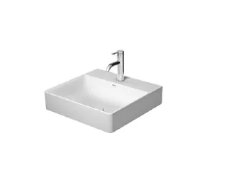 Раковина, Duravit, DuraSquare, шгв 500*470*145, отверстия для смесителя-1, цвет-белый