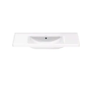Раковина, Duravit, D-Neo, шгв 1005*480*170, отверстия для смесителя-отсутствуют, цвет-белый
