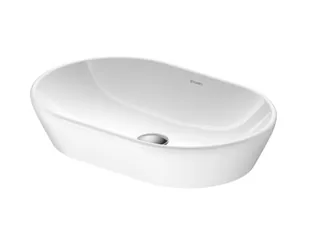 Раковина, Duravit, D-Neo, шгв 600*400*120, отверстия для смесителя-отсутствуют, цвет-белый глянцевый