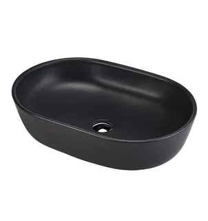Раковина, Duravit, D-Neo, шгв 600*400*120, отверстия для смесителя-отсутствуют, цвет-антрацит матовый
