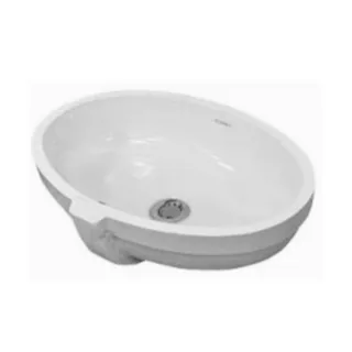 Раковина, Duravit, Jelsa, шгв 505*365*160, отверстия для смесителя-отсутствуют, цвет-белый — иконка