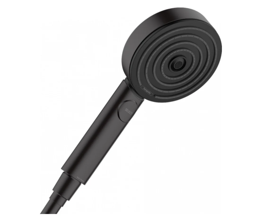Ручной душ, Hansgrohe, Pulsify Select S, 105, цвет-черный матовый