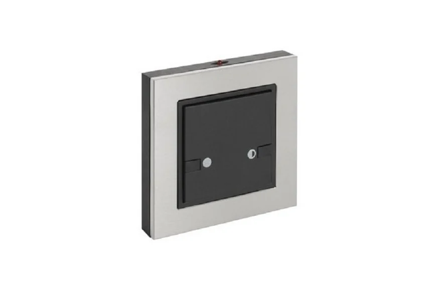 Клавиша смыва, Geberit, HyTronic, для унитаза, шгв 88*18*88, дистанционной активации, с радиоуправлением, цвет-черный/хром