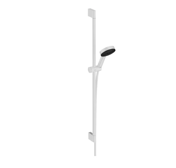 Душевой гарнитур, Hansgrohe, Pulsify Select S, 105, цвет-белый матовый