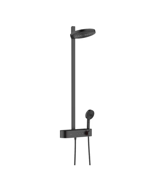 Душевая стойка, Hansgrohe, Pulsify S, цвет-черный матовый