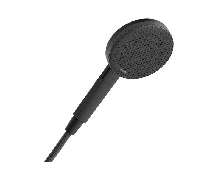Ручной душ, Hansgrohe, Raindance Alive, 125, цвет-шлифованный черный хром