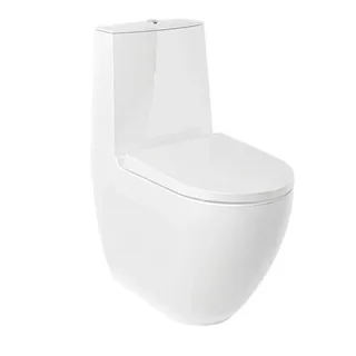 Унитаз-компакт, Kludi, RESA D, напольный, шгв 380*640*420, цвет-белый