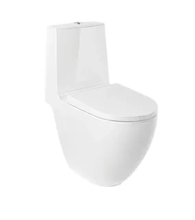 Унитаз-компакт, Kludi, RESA D, напольный, шгв 380*660*420, цвет-белый