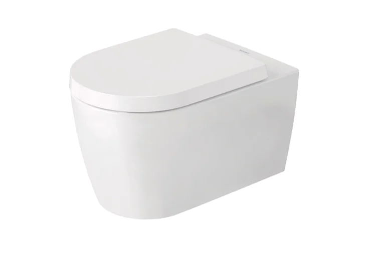 Унитаз, Duravit, ME by Starck, подвесной, шгв 360*570*355, DuraShield, цвет-белый шелковисто-матовый/белый глянцевый