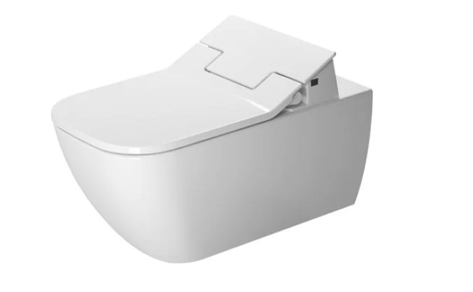 Унитаз подвесной, Duravit, Happy D, шгв 365*620*400, крышка с функцией биде, цвет-белый
