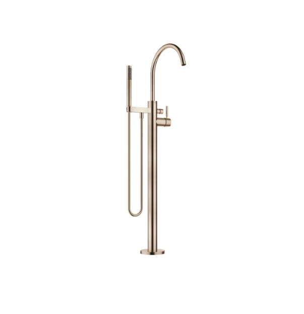 Смеситель для ванны и душа, Dornbracht, Series specific, напольный, цвет-Light Gold сатинированный
