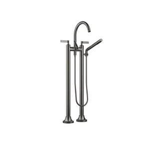 Смеситель для ванны и душа, Dornbracht, Vaia, напольный, цвет-Dark Platinum сатинированная