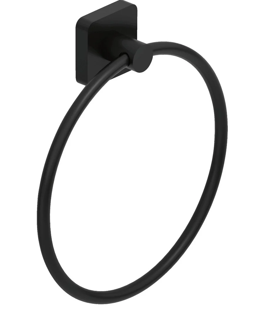 Полотенцедержатель, Kludi, VELA S, шгв 168*35*186, цвет-черный матовый (Matt Black, Nero Opaco)