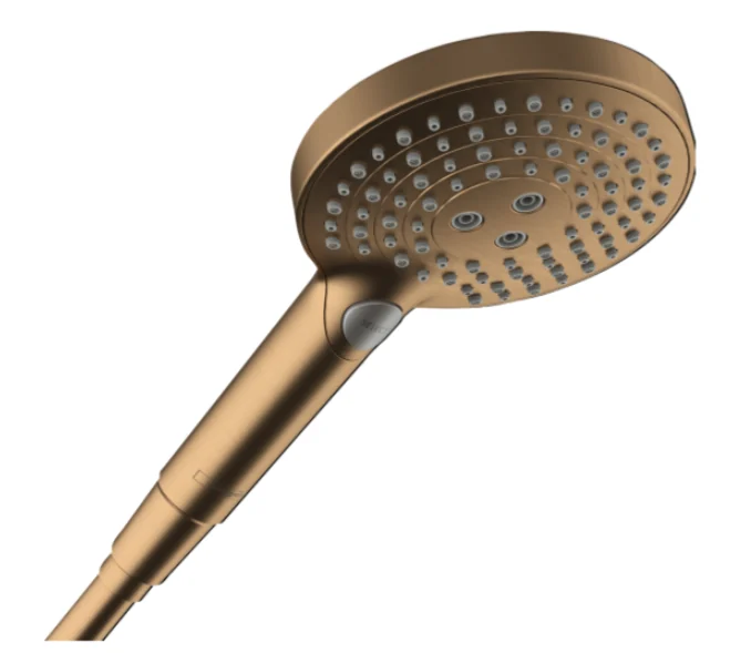Ручной душ, Hansgrohe, Raindance Select S, 120, цвет-шлифованная бронза