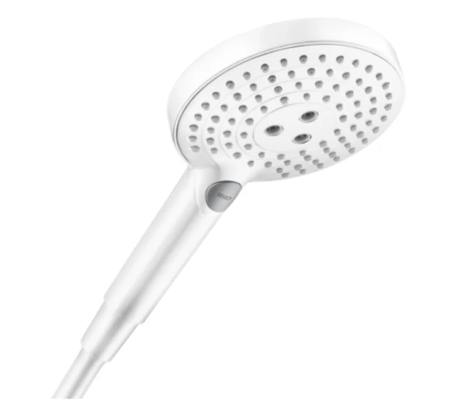Ручной душ, Hansgrohe, Raindance Select S, 120, цвет-белый матовый