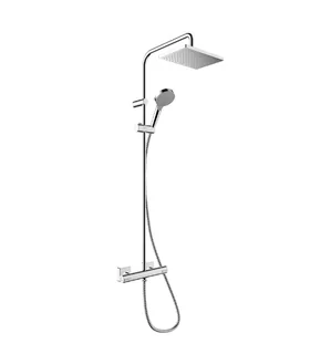 Душевая стойка, Hansgrohe, Vernis Shape, цвет-хром