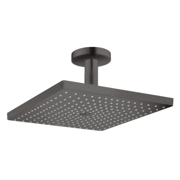 Верхний душ, Hansgrohe, Raindance E, 300*300, цвет-шлифованный черный хром