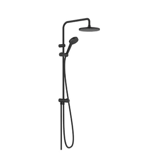Душевая стойка, Hansgrohe, Vernis Blend, цвет-черный матовый